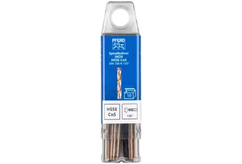 Wiertło spiralne 4,5 mm HSS-E Co5 N DIN 338 135° Pferd 25203563 2