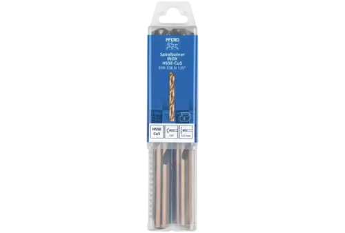 Wiertło spiralne 12,5 mm HSS-E Co5 N DIN 338 135° Pferd 25203584 2