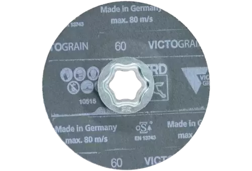 Tarcza włókninowa COMBICLICK Ø 125 mm VICTOGRAIN-COOL60 do stali i stali szlachetnej 2