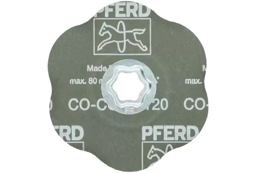 Tarcza fibrowa z ziarnem ceramicznym COMBICLICK Ø125 mm CO-COOL120 CONTOUR do konturów 3