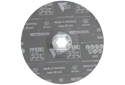 Tarcza włókninowa COMBICLICK Ø 180 mm VICTOGRAIN-COOL80 do stali i stali szlachetnej 3