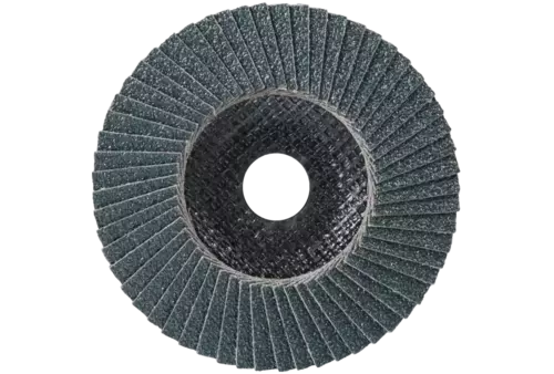 Ściernica listkowa POLIFAN POWER PFC 125 x 22,23 mm stożkowa Z60 linia wydajna SG DURABLE STEEL do stali 3
