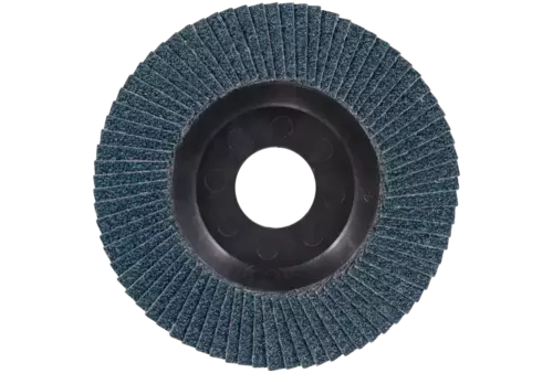 Ściernica listkowa POLIFAN POWER PFC 125 x 22,23 mm stożkowa Z40 linia wydajna SG TRIM STEELOX do stali/stali szlachetnej 3
