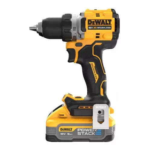 Wiertarko-wkrętarka 18V XR 90Nm - 2xPOWERSTACK 5Ah + ładowarka + walizka DeWalt DCD800H2T-QW 3