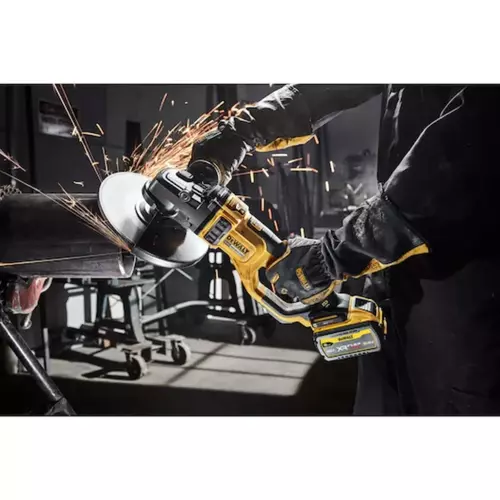 Szlifierka kątowa 54V XR FLEXVOLT 230mm + 2x9Ah + walizka + ładowarka DeWALT DCG460X2-QW 5