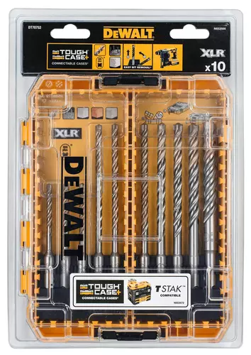 Zestaw 10 wierteł do betonu 5-12 mm SDS-Plus EXTREME DeWALT DT70752 2