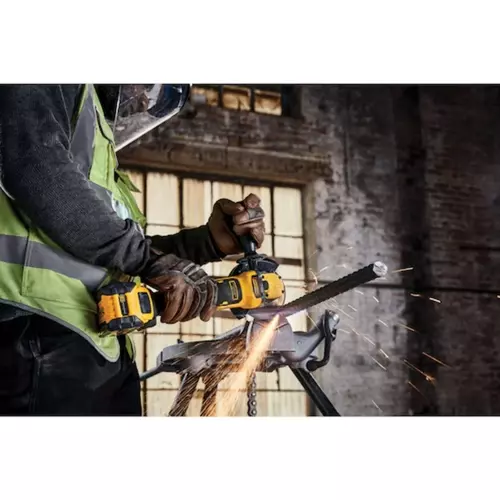 Szlifierka kątowa 125mm b/aku + walizka 18V XR FLEXVOLT DeWALT DCG409NT 4