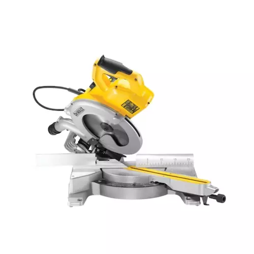 Pilarka ukosowa 250 mm z przesuwną głowicą i diodowym wskaźnikiem linii cięcia XPS DeWalt DWS778-QS 2