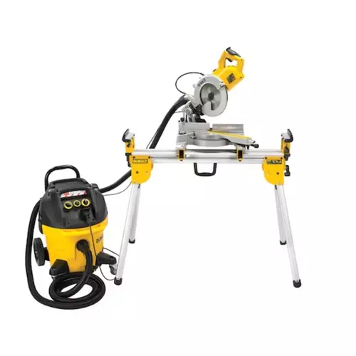 Pilarka ukosowa 250 mm z przesuwną głowicą i diodowym wskaźnikiem linii cięcia XPS DeWalt DWS778-QS 10