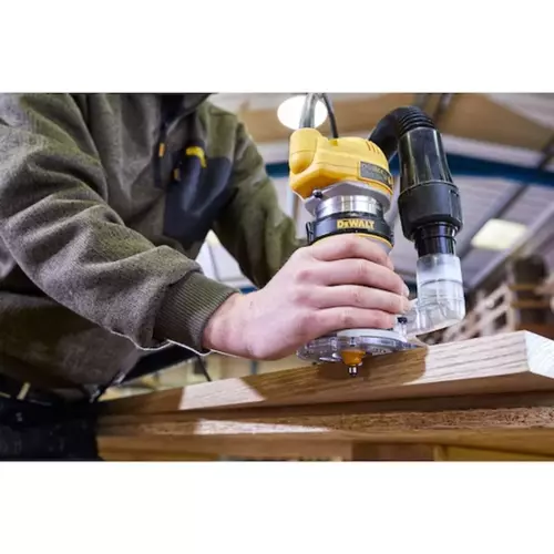 Frezarka krawędziowa 8 mm (1/4") 900W DeWalt D26200QS 6