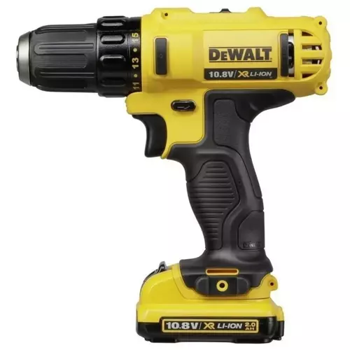 Wiertarko-wkrętarka 12V XR + 2x2Ah + ładowarka + walizka DeWalt DCD710D2-QW 2