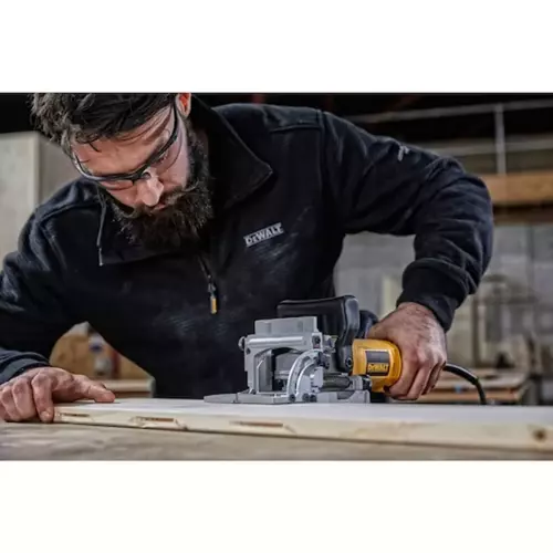 Frezarka do wypustów typu „lamello” 600W + walizka DeWalt DW682K 9