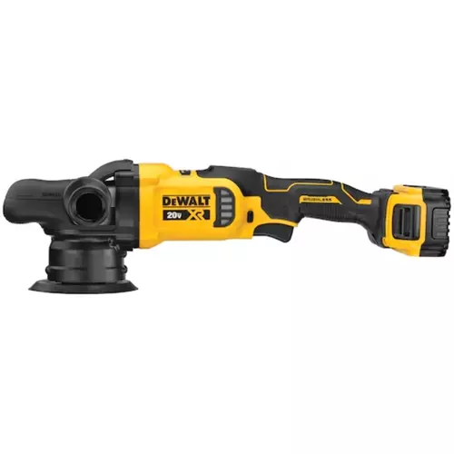 Polerka rotacyjno-mimośrodowa 125mm + 2x5Ah + ładowarka + torba  18V XR DeWalt DCM848P2-QW 2