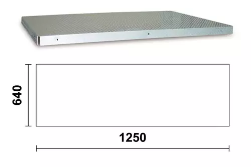 Blat roboczy 1,2 m aluminiowy do stołu 5800/C58M Beta 5800/C58MPA 2