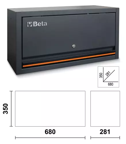 Szafka wisząca system C45PRO Beta C45PRO2.0/PM 2