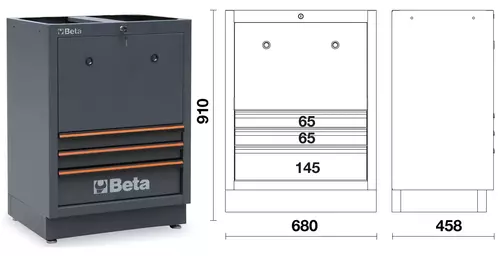 Moduł serwisowy stały system C45PRO Beta C45PRO2.0/TC 2