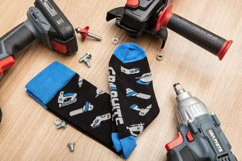 Skarpetki kolorowe narzędzia Graphite rozmiar 43-46 Neo Tools 92698989 2