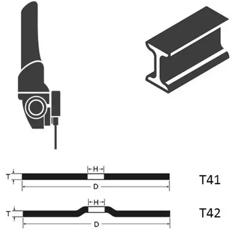 Tarcza do cięcia metalu 230x3,2x22,23 ZA30S Standard płaska AbraBETA 000110233 2