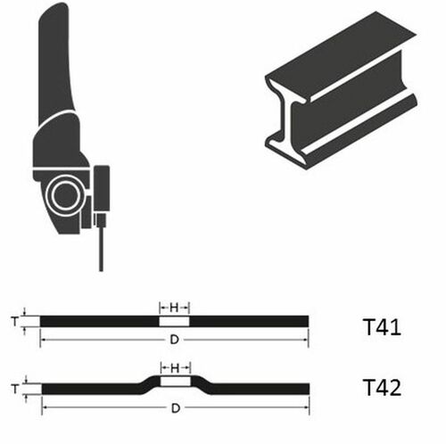 Tarcza do cięcia betonu 230x3x22,23 A30R Standard wypukła AbraBETA 000720233 2