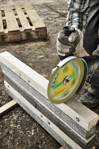 Tarcza cięcia betonu 125x2,5x22,23 C 24 Extra płaska Klingspor 242144 2