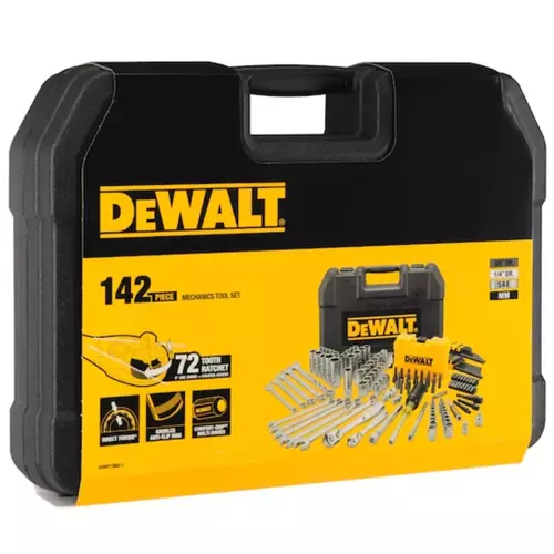 Zestaw narzędzi 142 el. 1/4" 3/8" DeWALT DWMT738021 3
