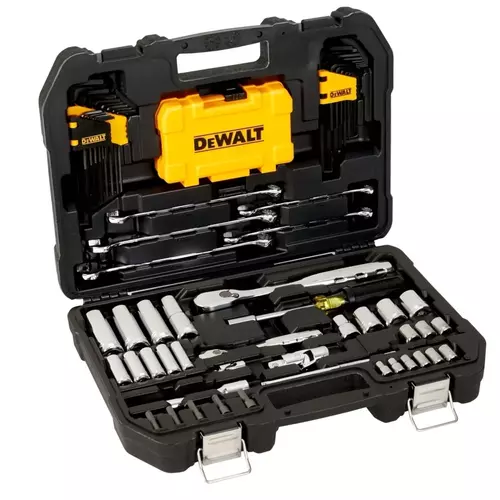 Zestaw narzędzi 89 el. 1/4" 3/8" z nasadkami DeWALT DWMT738001 2