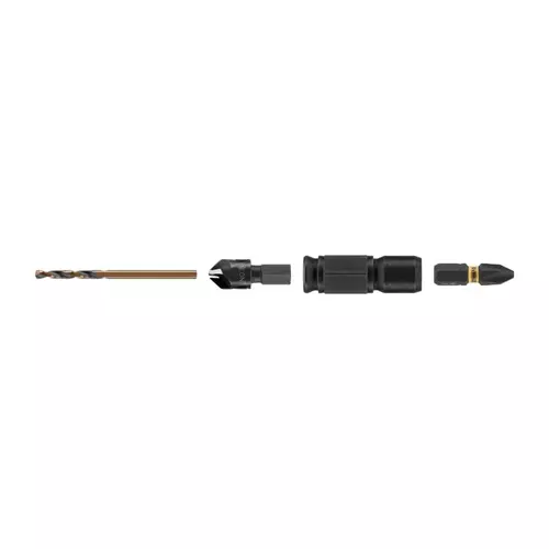 Zestaw wierteł z pogłębiaczami 6-12mm "obróć i pracuj" 25 szt. DeWalt DT70779T 5
