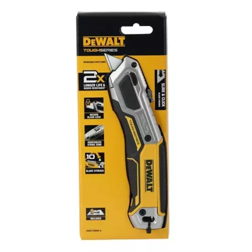 Nóż z ostrzem trapezowym chowanym DeWalt DWHT10999-0 4