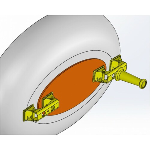 Zestaw podkładek magnetycznych V-PADs 4szt 4