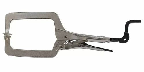 Ścisk klamrowy z ruchomą podkładką oraz okrągłą końcówką 430x127mm 2