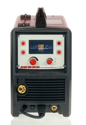 EXPERT MIG 215 LCD MIG/MMA/TIG SYNERGIC ALU 4