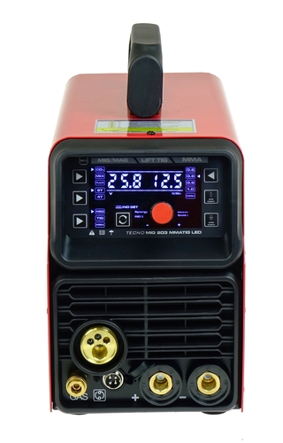 TECNO MIG 203 LED MIG/TIG/MMA SYNERGIC + TIG ACX 4