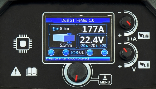 TECNO MIG 200 PULSE LCD 5