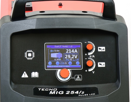 TECNO MIG 254/2 PULSE 230/400V LCD 6