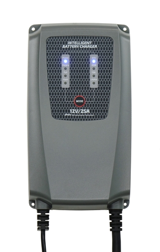 Prostownik do ładowania akumulatorów WET/GEL/MF/AGM/CAL/LiFePO4 EXPERT CHARGER 25 Lithium 12V 2