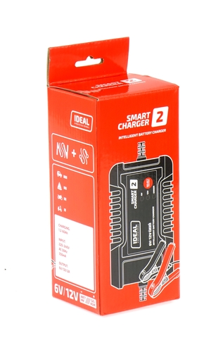 Inteligentny prostownik do ładowania akumulatorów WET/GEL/MF/AGM SMART CHARGER 2 6/12V 4