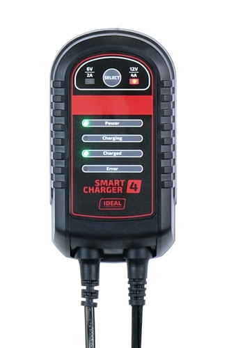 Inteligentny prostownik do ładowania akumulatorów WET/GEL/MF/AGM SMART CHARGER 4 6/12V 2