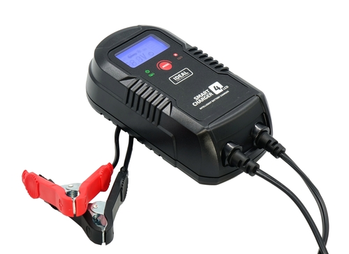 Inteligentny prostownik do ładowania akumulatorów WET/GEL/MF/AGM SMART CHARGER 4 LCD 6/12V 4