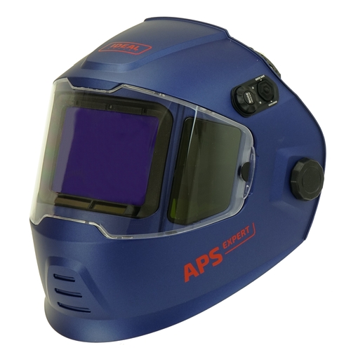 Przyłbica APS Expert P43 X2 BLUE MATT 2