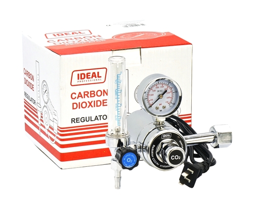 Reduktor CO2/Ar z rotametrem i podgrzewaczem 36V 2