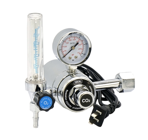 Reduktor CO2/Ar z rotametrem i podgrzewaczem 36V 3
