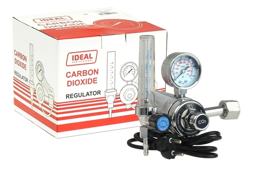 Reduktor CO2/Ar z rotametrem i podgrzewaczem 230V 2