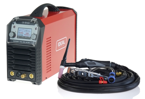 EXPERT TIG 220 AC/DC PULSE LCD +zestaw TIG 2
