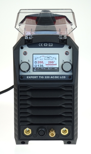 EXPERT TIG 220 AC/DC PULSE LCD +zestaw TIG 3