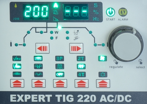 EXPERT TIG 220 AC/DC PULSE W +chłodnica, wózek 6