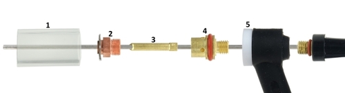 Zestaw części PYREX S 2,4mm TIG9-20 5