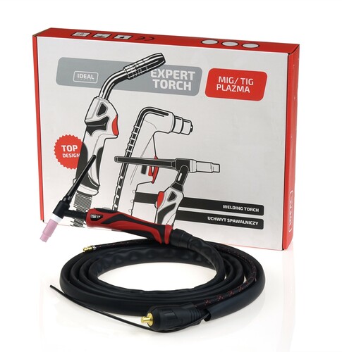 Uchwyt spawalniczy TIG 17 8m DX25 SINGLE EXPERT 2