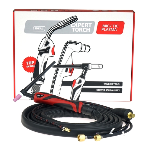 Uchwyt spawalniczy TIG 20 8m DX50 SINGLE EXPERT 2