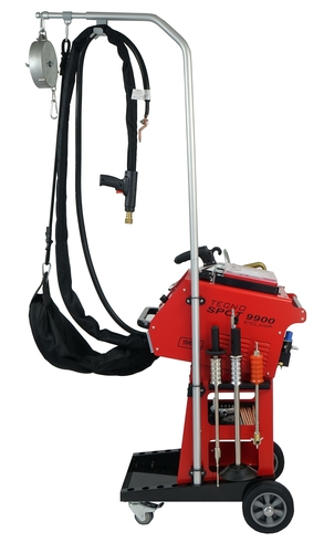 TECNO SPOTTER 9900 X-CLAMP z balanserem i dod ram. 6