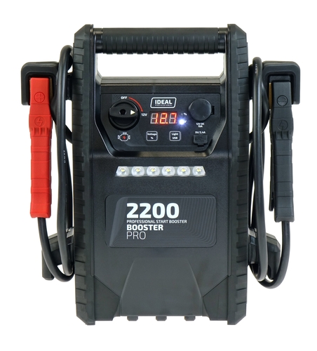 Akumulator do wspomagania rozruchu samochodów BOOSTER 2200 PRO 8